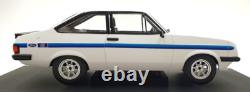 Model Car Group 1/18 Scale Diecast MCG18439 Ford Escort MKII RSA 2000 White