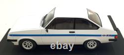 Model Car Group 1/18 Scale Diecast MCG18439 Ford Escort MKII RSA 2000 White