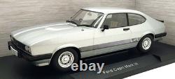 Model Car Group 1/18 Scale Diecast MCG18797 Ford Capri Mark III RHD Silver