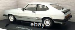 Model Car Group 1/18 Scale Diecast MCG18797 Ford Capri Mark III RHD Silver