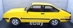 Model Car Group 1/18 Scale MCG18247 Ford Escort RS2000 MKII Yellow