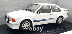 Model Car Group 1/18 Scale MCG18419 1985 Ford Escort RS Turbo White
