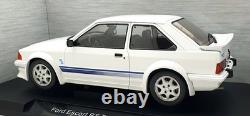 Model Car Group 1/18 Scale MCG18419 1985 Ford Escort RS Turbo White