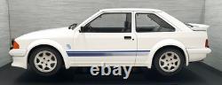 Model Car Group 1/18 Scale MCG18419 1985 Ford Escort RS Turbo White