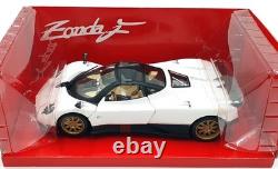 Mondo Motors 1/18 Scale Diecast 500925 Pagani Zonda F White/Black