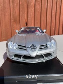 Motor Max 1/12 Scale Diecast 73004 Mercedes Benz McLaren SLR Metallic Silver