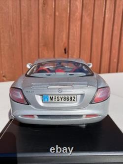 Motor Max 1/12 Scale Diecast 73004 Mercedes Benz McLaren SLR Metallic Silver