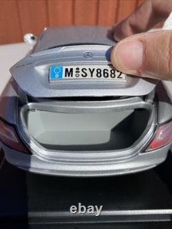 Motor Max 1/12 Scale Diecast 73004 Mercedes Benz McLaren SLR Metallic Silver