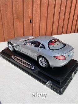 Motor Max 1/12 Scale Diecast 73004 Mercedes Benz McLaren SLR Metallic Silver