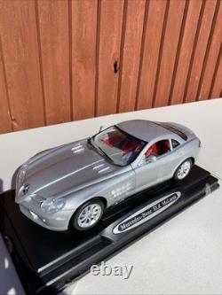 Motor Max 1/12 Scale Diecast 73004 Mercedes Benz McLaren SLR Metallic Silver