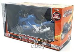 MotorMax 1/6 Scale Diecast 76262 BMW K1200RS Blue