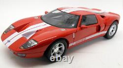 Motormax 1/12 Scale Diecast 73001 Ford GT Concept Red White Stripes