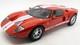 Motormax 1/12 Scale Diecast 73001 Ford Gt Concept Red White Stripes