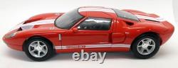 Motormax 1/12 Scale Diecast 73001 Ford GT Concept Red White Stripes