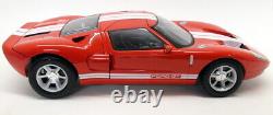 Motormax 1/12 Scale Diecast 73001 Ford GT Concept Red White Stripes