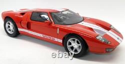 Motormax 1/12 Scale Diecast 73001 Ford GT Concept Red White Stripes