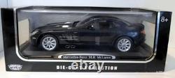 Motormax 1/12 Scale diecast 73014 Mercedes Benz McLaren SLR Metallic Black