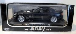Motormax 1/12 Scale diecast 73014 Mercedes Benz McLaren SLR Metallic Black