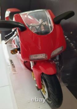 NEWRAY DUCATI 998 RED 1/6 SCALE RED DIECAST MODEL withBOX