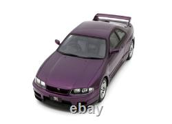 Nissan Skyline Gt-r R33 V-spec Purple 118 Scale Model By Otto Ot1138 Rare Model