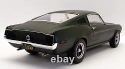 Norev 1/12 Scale 122702 1968 Ford Mustang Fastback Bullitt Met. Satin Green