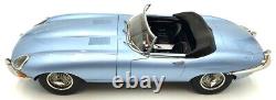 Norev 1/12 Scale 122722 Jaguar E-Type Cabriolet 1962 Blue Metallic