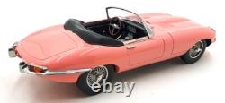 Norev 1/12 Scale Diecast 122721 Jaguar E-Type Cabriolet 1962 Pink