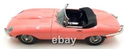 Norev 1/12 Scale Diecast 122721 Jaguar E-Type Cabriolet 1962 Pink
