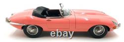 Norev 1/12 Scale Diecast 122721 Jaguar E-Type Cabriolet 1962 Pink