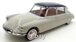 Norev 1/12 Scale Diecast Model 121570 Citroen DS 19 1959 Gris Rose & Aubergine