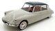 Norev 1/12 Scale Diecast Model 121570 Citroen Ds 19 1959 Gris Rose & Aubergine