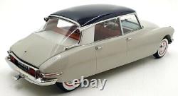 Norev 1/12 Scale Diecast Model 121570 Citroen DS 19 1959 Gris Rose & Aubergine