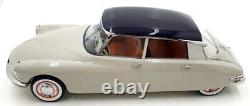 Norev 1/12 Scale Diecast Model 121570 Citroen DS 19 1959 Gris Rose & Aubergine