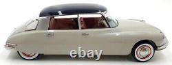 Norev 1/12 Scale Diecast Model 121570 Citroen DS 19 1959 Gris Rose & Aubergine