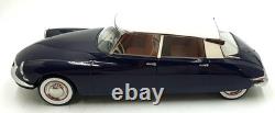 Norev 1/12 Scale Diecast Model 121579 Citroen DS 19 1955 Purple/Champagne