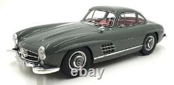 Norev 1/12 Scale Diecast Model 123852 1954 Mercedes 300 SL Graphite Grey
