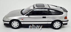 Norev 1/18 Honda CRX 1.6 1990 Silver Diecast Scale Model Car