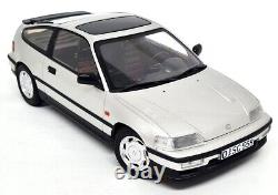 Norev 1/18 Honda CRX 1.6 1990 Silver Diecast Scale Model Car