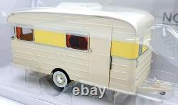 Norev 1/18 Scale 181762 Citroen DS 19 1960 Yellow With Caravan Digue