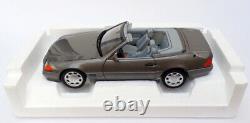 Norev 1/18 Scale 183715 1989 Mercedes Benz 500SL Cabrio Grey