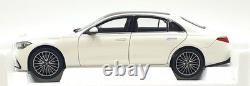 Norev 1/18 Scale 183801 2021 Mercedes S Class AMG Line Metallic White