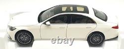 Norev 1/18 Scale 183801 2021 Mercedes S Class AMG Line Metallic White