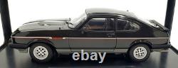 Norev 1/18 Scale Diecast 182713 1983 Ford Capri Mk. 3 2.8 Injection Black