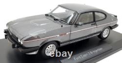 Norev 1/18 Scale Diecast 182725 Ford Capri 2.8i Injection 1981 Metallic Grey