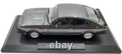 Norev 1/18 Scale Diecast 182725 Ford Capri 2.8i Injection 1981 Metallic Grey
