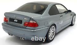 Norev 1/18 Scale Diecast 183016 BMW M3 CSL 2003 Grey Met