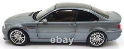 Norev 1/18 Scale Diecast 183016 BMW M3 CSL 2003 Grey Met