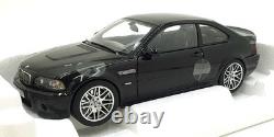Norev 1/18 Scale Diecast 183017 2003 BMW M3 CSL Saphire Black