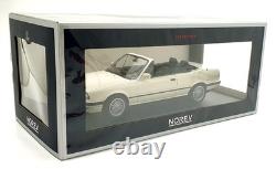 Norev 1/18 Scale Diecast 183213 BMW 325i Cabriolet 1991 Alpine White