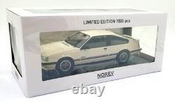 Norev 1/18 Scale Diecast 183642 1984 Opel Monza GSE White